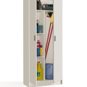ARMARIO MULTIUSO ESCOBERO  180 X 73 X 37 CM BLANCO