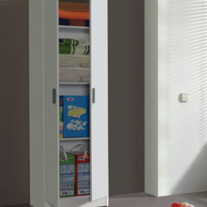 ARMARIO MULTIUSOS 2 PUERTAS 180 X 59 X 37 CM BLANCO