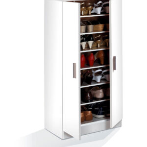 ZAPATERO ARMARIO BASIC  108 X 55 X 36 CM BLANCO
