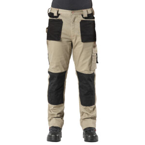 PANTALON STRETCH 260 GR BEIGE TALLA S ISSALINE