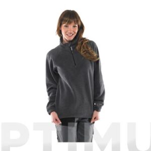 POLAR MEDIA CREMALLERA MONVISO GRIS TALLA S ISSALINE