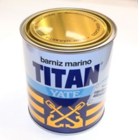 BARNIZ MADERA TITAN BRILLANTE EXTERIOR ALQUIDICO YATE INCOLORO 045000734 750 ML