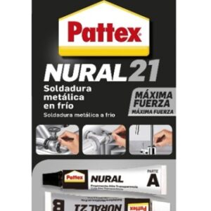 ADHESIVO NURAL 21 SOLDADURA METAL EN FRIO 22 ML PATTE