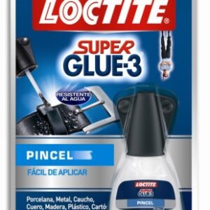 ADHESIVO INSTANTANEO SUPER GLUE-3 PINCEL,5 GR