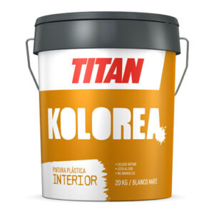PINTURA PLASTICA INTERIOR MATE 20 KG BLANCO KOLOREA