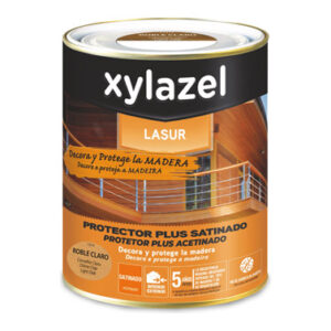 LASUR PLUS SATINADO 750 ML ROBLE CLARO XYLAZEL