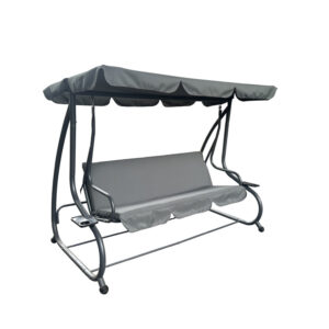 BALANCIN CAMA RELAX 3 PLAZAS,GRIS ANTRACITA