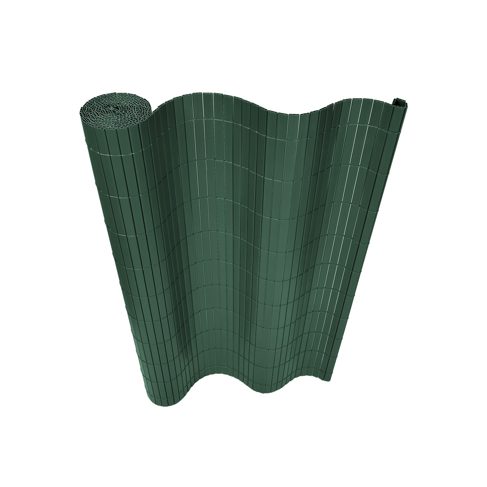 CAÑIZO PVC REFORZADO 2 TABIQUES 19 MM,1,5 X 3 M VERDE