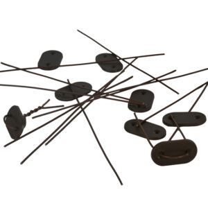 FIJACION CAÑIZO PCV 26 UDS MARRON NATUUR