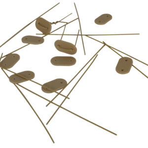 FIJACION CAÑIZO PCV 26 UDS BAMBU NATUUR