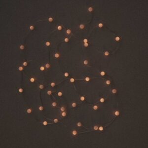 GUIRNALDA SOLAR GRISELDA 100 LECES LUZ CALIDA,BATERIA RECARGABLE CABLE 10 METROS