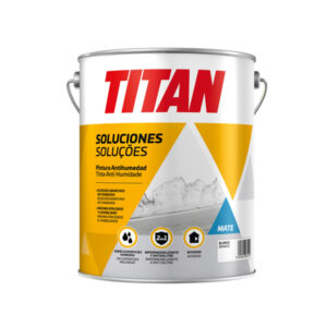 PINTURA PLASTICA SOLUCIONES ANTIHUMEDAD 4 L BLANCO TI