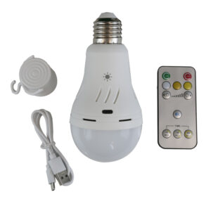 BOMBILLA PORTATIL LED RECARGABLE/EMERGENCIA 500LM 6W