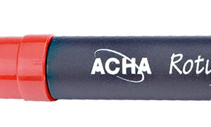 ROTULADOR PERMANENTE PUNTA FINA ROJO CAJA 10 UDS ACHA