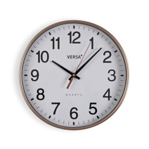 RELOJ PARED REDONDO BLANCO 30CM