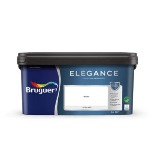 PINTURA PLASTICA INTERIOR MONOCAPA ELEGANCE MATE ,4 L NEUTROS ATEMPORALES BLANCO