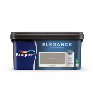 PINTURA PLASTICA INTERIOR MONOCAPA ELEGANCE MATE,4 L NEUTROS ATEMPORALES MARRON