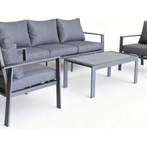 CONJUNTO CAFE ALUMINIO,ROMA