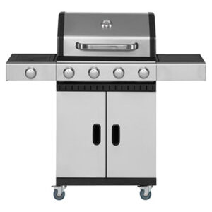 BARBACOA GAS ,4 FUEGOS CON QUEMADOR LATERAL