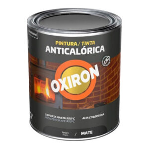 PINTURA ANTICALORICA OXIRON,750 ML NEGRO