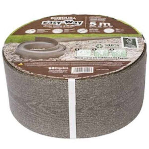 BORDURA EASY-WAY COMPOSITE 5M ,13,5CM MARRON 6 ESTACAS