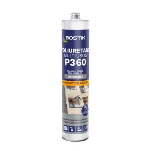 MASILLA POLIURETANO MULTIUSOS P360 300 ML GRIS BOSTIK