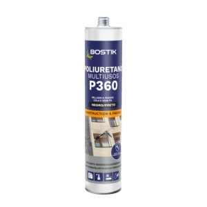 MASILLA POLIURETANO MULTIUSOS P360 300 ML NEGRO BOSTI