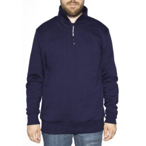 SUDADERA MEDIA CREMALLERA VERENA NEW AZUL TALLA 3XL I