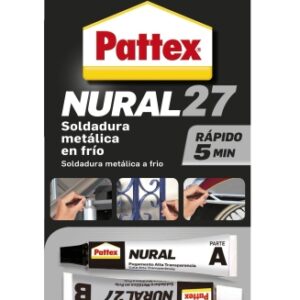 ADHESIVO NURAL 27 SOLDADURA METALICA EN FRIO RAPIDA 22 ML PA