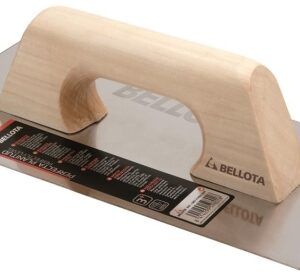 LLANA LISA INOX 300 X 150 MM, MANGO MADERA BELLOTA