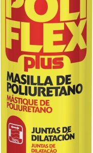 MASILLA POLIURETANO POLIFLEX PLUS 300 ML NEGRO KRAFFT