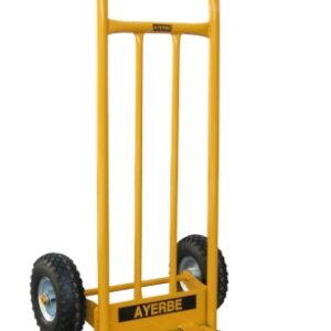 CARRETILLA ALMACEN PALA ABATIBLE RUEDA NEUMATICA 350KG-110X5