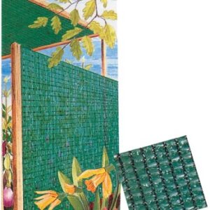 MALLA OCULTACION NATUUR POLIETILENO VERDE 2X50MT VERDE 2X50MT