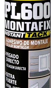 ADHESIVO MONTAJE MONTAFIX PL600 300 ML PATTEX