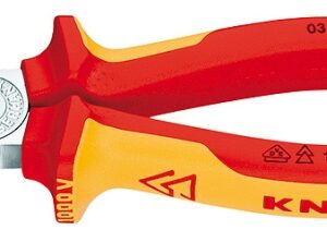 ALICATE UNIVERSAL AISLADO 1000V 200MM CROMADO KNIPEX