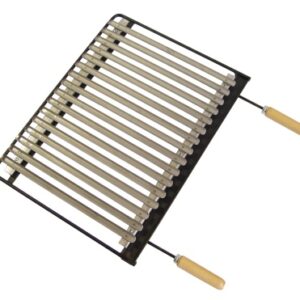 PARRILLA BARBACOA IMEX EL ZORRO ACERO INOX 71X41CM 71621