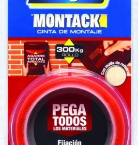 CINTA ADHESIVA CEYS DOBLE CARA MALLA DE REFUERZO MONTACK EXPRESS 19MMX  2,5MT 50