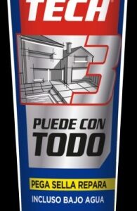 ADHESIVO SELLADOR CEYS POLIMERO TOTAL TECH TRANSPARENTE 507242 125 ML