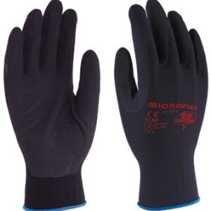GUANTE NILON RECUBIERTO NITRILO MICROPOROSO MICROFLEX TALLA
