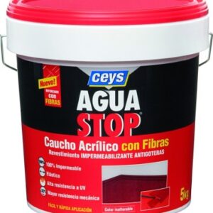 MEMBRANA ANTIHUMEDAD AGUASTOP FIBRAS 5 KG TERRACOTA C