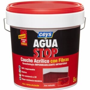 MEMBRANA ANTIHUMEDAD AGUASTOP FIBRAS 5 KG BLANCO CEYS