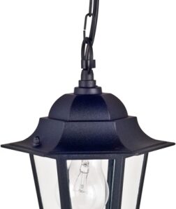 FAROL JARDIN COLGAR SIMON BRICO E27 60W NEGRO ILLUX1104Z/ILLZ1104Z METAL ORLANDO
