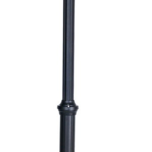 FAROL JARDIN SIMON BRICO 3 FOCOS ORLANDO ALUMINIO NEGRO E-27 3X60W ILLUX1105Z
