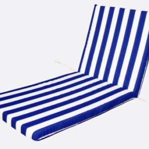 COJIN TUMBONA MONOBLOCK TEPLAS 120X50X5CM BLANCO/AZUL 8426334013974 TEXTIL