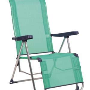 TUMBONA JARDIN ALCO RELAX ALUMINIO/FIBRELINE AZUL VERDOSO 480ALF-0030
