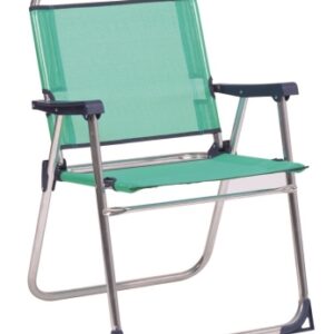 SILLON PLAYA ALCO FIJO ALUMINIO/FIBRELINE AZUL VERDOSO 631ALF-0030