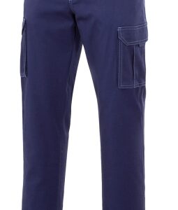 PANTALON POLIESTER / ALGODON 240 GR AZUL MARINO TALLA 50 VEL