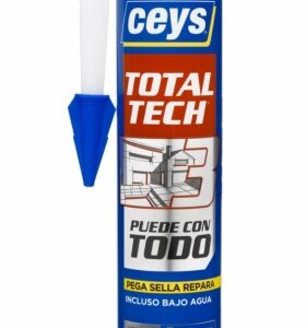 ADHESIVO SELLADOR CEYS POLIMERO TOTAL TECH TRANSPARENTE 507226 290 ML