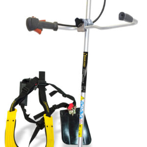 DESBROZADOR JARDIN GARLAND GASOLINA MANILLAR DOBLE 90º 28MM 2 HILOS+DISCO+ARNES