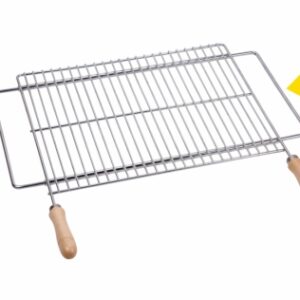 PARRILLA BARBACOA SAUVIC EXTENSIBLE ACERO CINCADO 70-80X40CM 2726